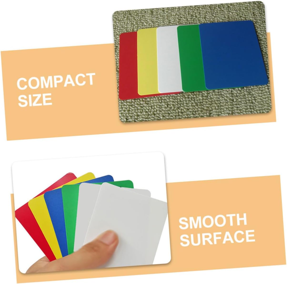 5pcs Poker Cutting Cards Plastic Poker Pressing Tools for Easy Dealing Game Table Accessory Convenient Card Dispenser for Games