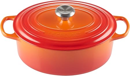 Le Creuset Enameled Cast Iron Signature Oval Dutch Oven, 5