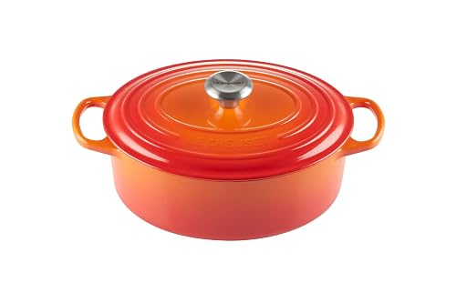 Le Creuset Enameled Cast Iron Signature Oval Dutch Oven, 5