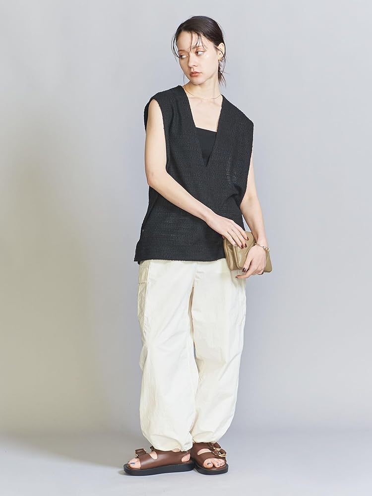 BEAUTY&YOUTH BY ポリエステルブレンド ショートジレ BEAUTY&YOUTH UNITED ARROWS（ビューティーアンドユース