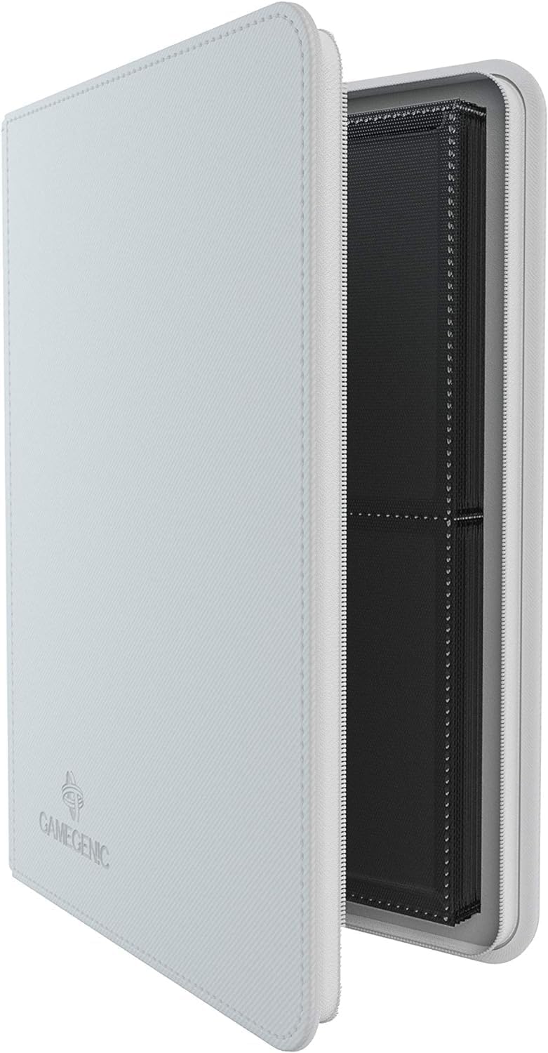 Zip-Up Album 8-Pocket: White