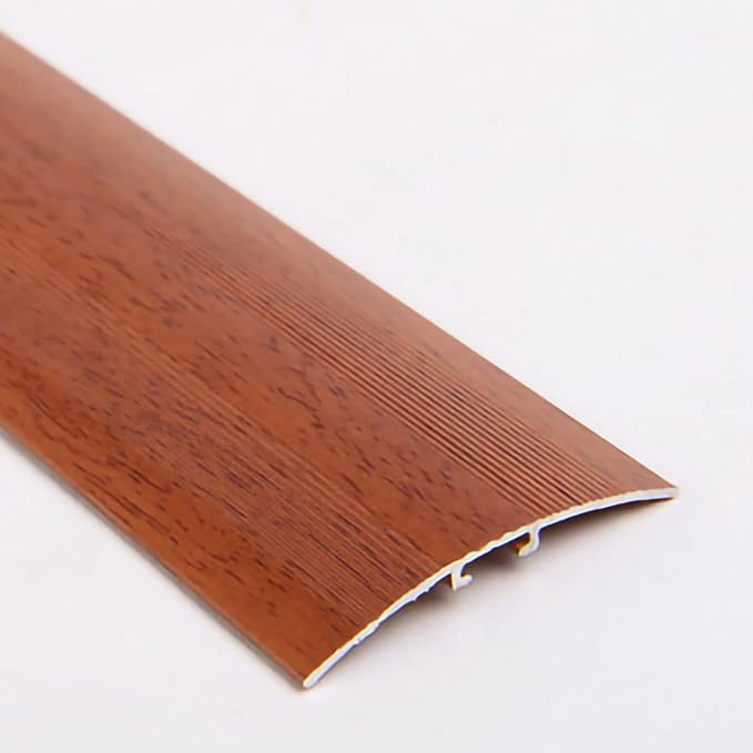 Threshold Strip Laminate Floor Transition Strip for Doorway, Double Slot Thresholds Ramp, Gap