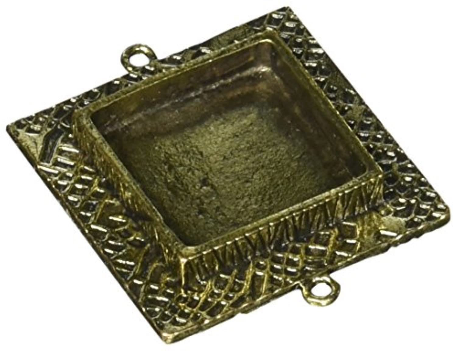 Ranger SLK ICE Resin Milan Bezels Antique Bronze, Square, Medium