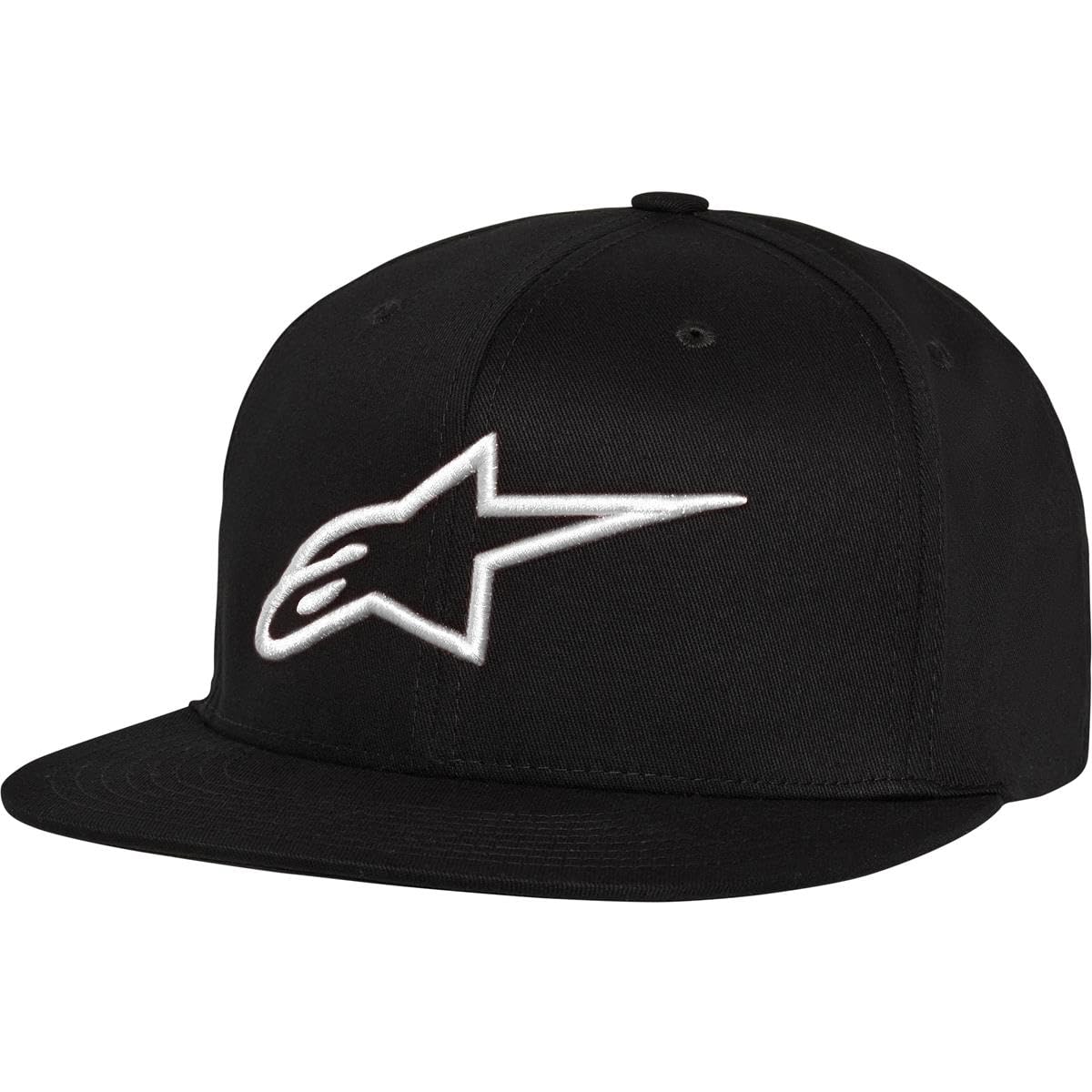 Alpinestars Cap Ageless Flat Schwarz/Weiß