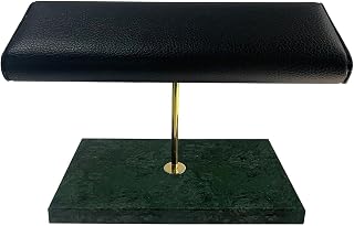Soporte de reloj de mármol, organizador de reposo para tocador, regalos para padre, color verde, L