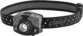 Coast® FL78 435 Lumen Tri-Color Pure Beam® LED Headlamp with Twist Focus™
