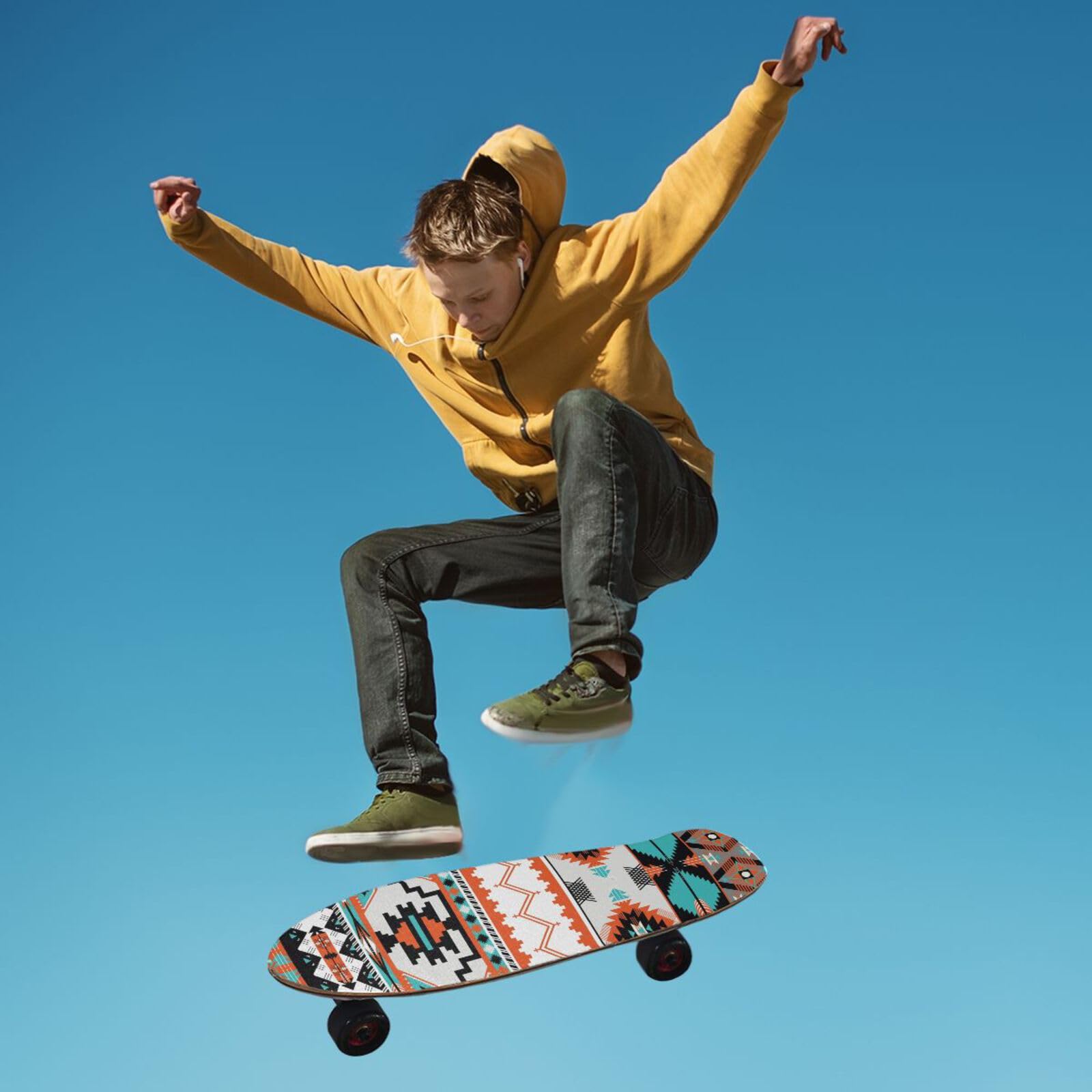 Aztec Design Skateboard Grip Tape Sheets 44