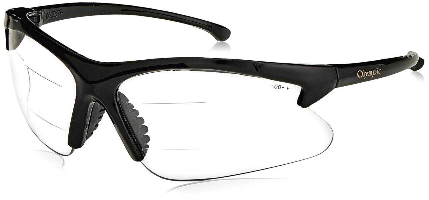 Jackson 20389, 2.5 Magnification Bifocals; spec 30-06 dual rx blk/c [PRICE is per EACH]