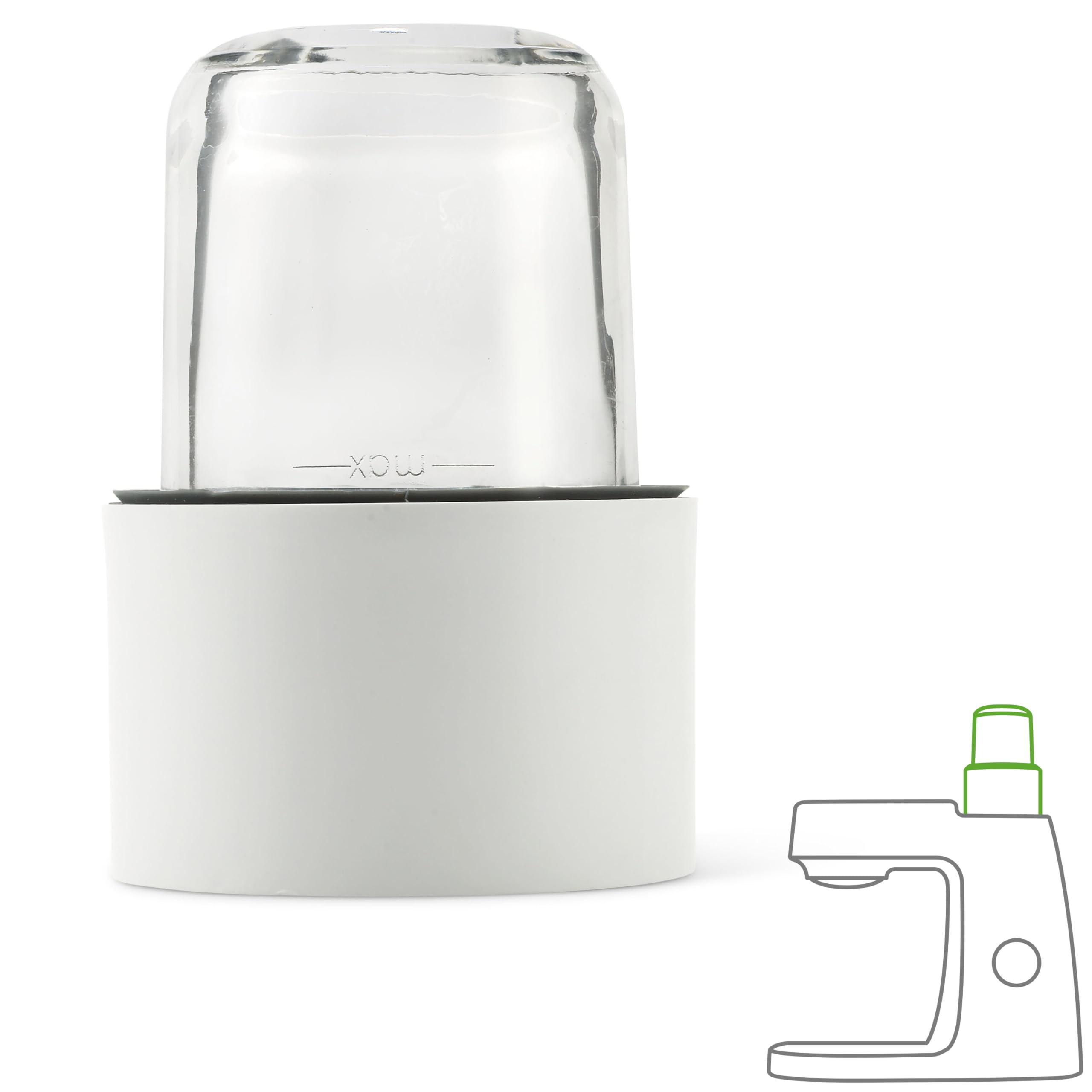 KENWOOD Accessoires AT320B Mini-cuves en verre