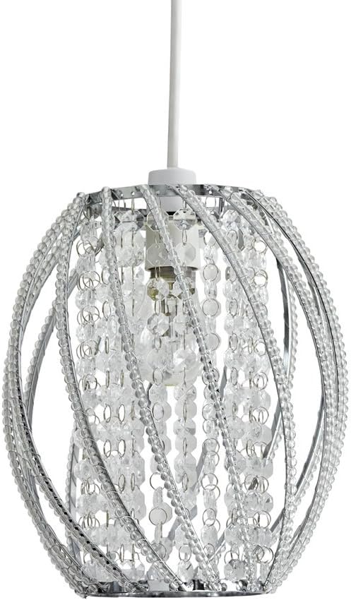 Clear Sparkle Pendant Light Shade