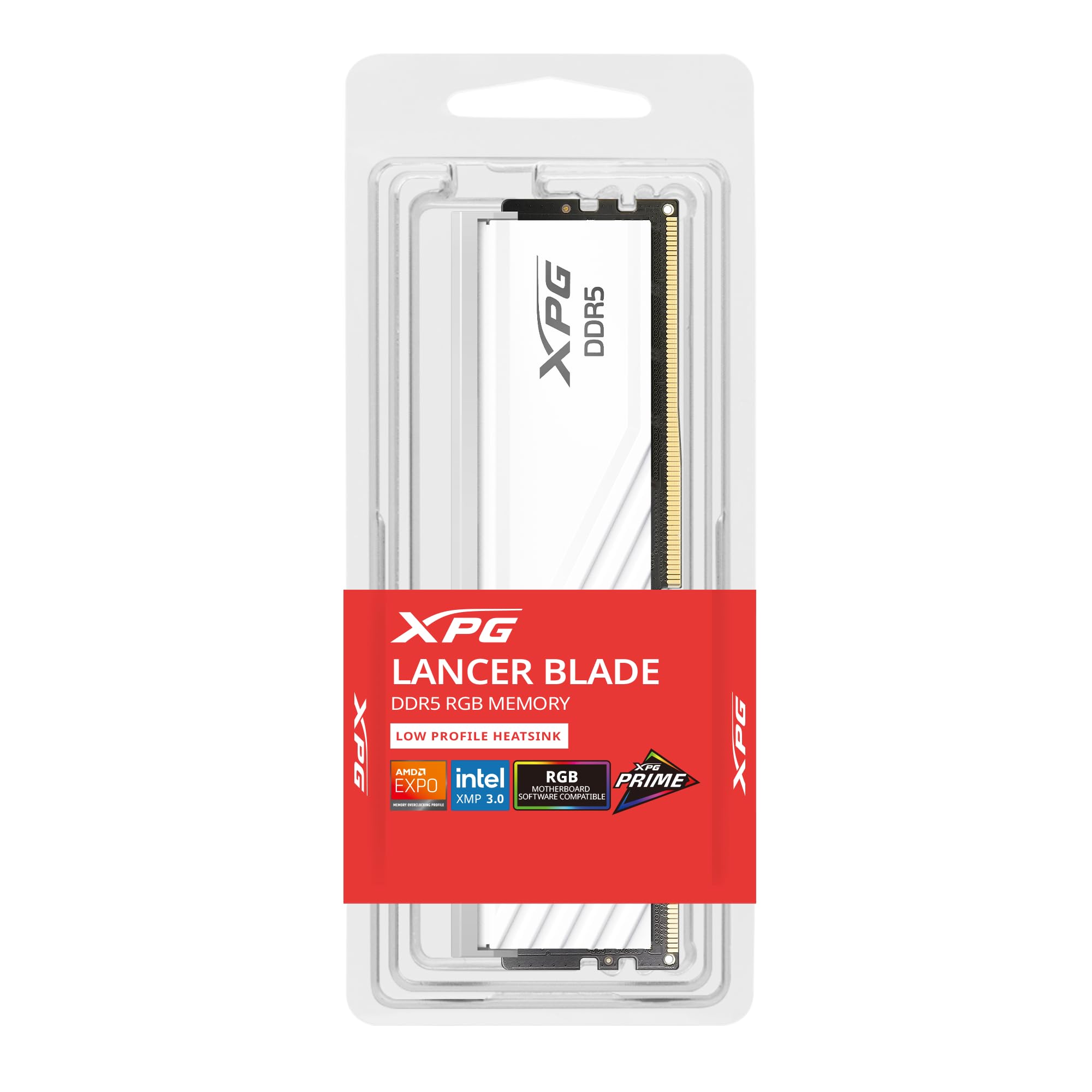 Memória RAM Gamer Adata XPG Lancer Blade RGB DDR5 16GB 6000MHz