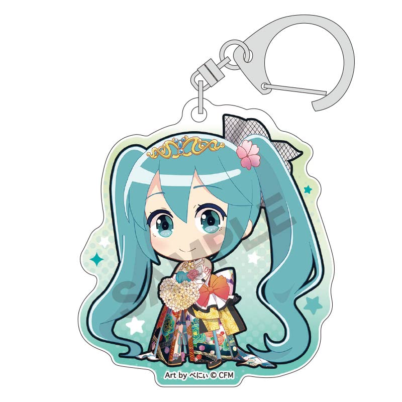 Amazon.co.jp: 初音ミク トレーディングアクリルキーホルダー 8個入り