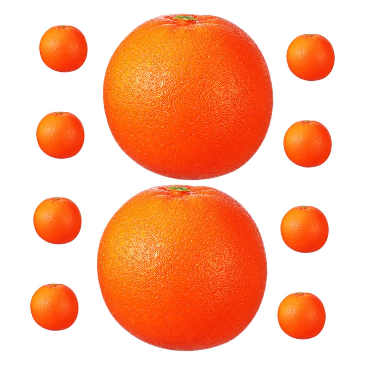 IMIKEYA 40 STK Simuliertes Orangefarbenes Modell Szenenschmuck Dekorative Künstliche Früchte Desktop-deko Mit Künstlichen Orangen Restaurant-Display-Obst Obst-Modell- Schaum