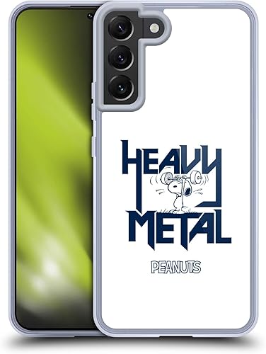 Vista 196 de Head Case Designs Officially Licensed Peanuts Woodstock Insignia Rock Tees Gel Case [Military Grade Protection] Compatible with Samsung Galaxy S22+