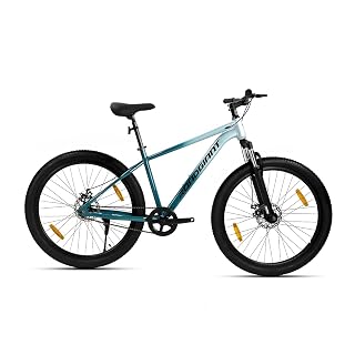 ROADGIANT CONVICT27.5T | MTB | Aluminum Alloy Frame | Dual Disc Brakes | Single Speed | Front Suspension | Unisex |for All-Terrain Riding (Teal Blue)