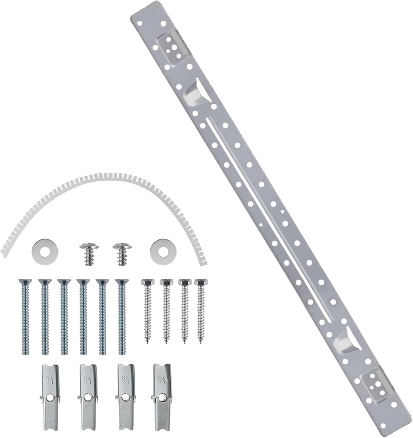 W10440498 W11025649 Microwave Mounting Plate Kit Compatible with Whirlpool Amana Maytag Kitchen-Aid Microwave Wall Mount Bracket Replaces AP6245752 PS12074431 W10821385 (with Hardware Screws Bolts) W11025649 Mounting Kit (with Hardware)
