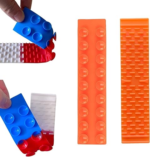 Miniatura 2 de Juguetes para ansiedad, Squidopop con ventosa, paquete de 5 unidades, pulsera de silicona para aliviar la presión de los dedos para niños y adultos,