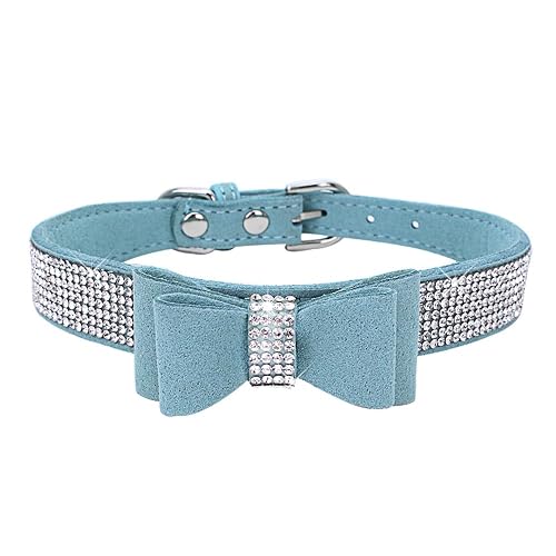 ETOPARS Collar de Perro de Diamantes de Imitación, Lindo Collar de Perro Deslumbrante