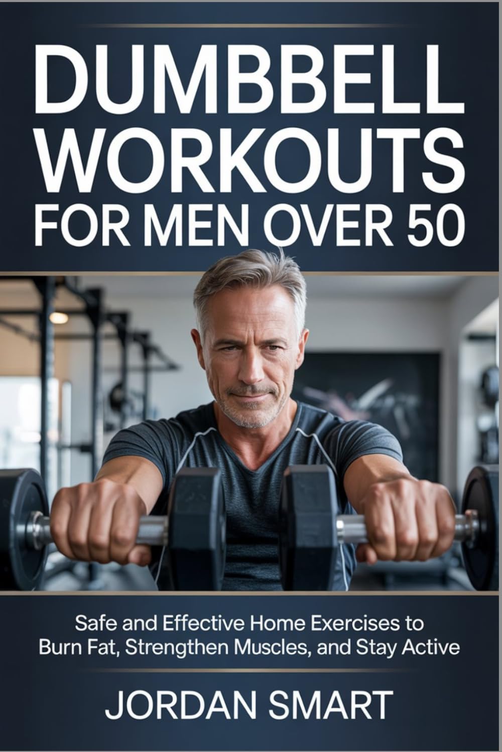 Dumbbell Workouts for Men Over 50: Safe and Effective Home Exercises to Burn Fat, Strengthen Muscles, and Stay Active