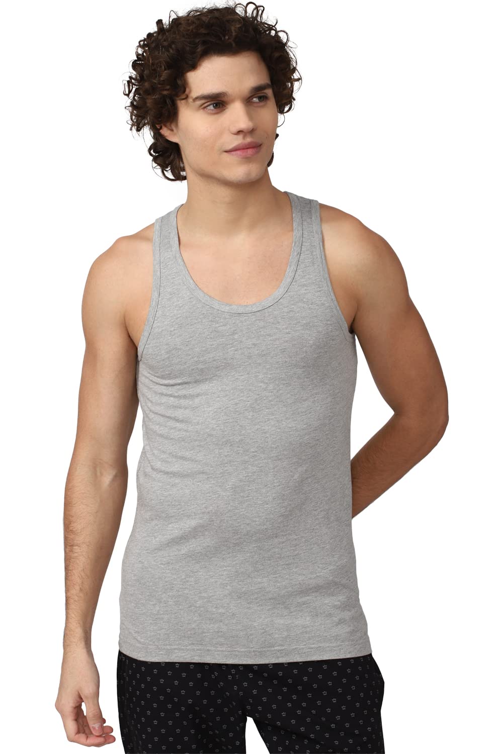 Men's Solid Regular Fit Vest