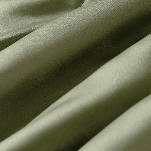 Miniatura 8 de DOWN HOME Juego de edredón de 3 piezas de satén sedoso y ligero, patrón de acolchado clásico moderno para todas las estaciones, súper suave y