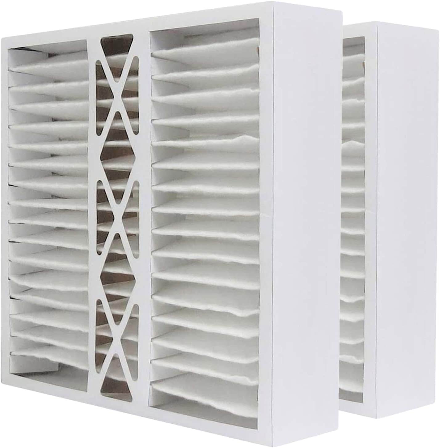 Filters Fast Compatible Replacement for Carrier P102-1625-M8 Air Filter 16x25x5 MERV 8, 2-Pack