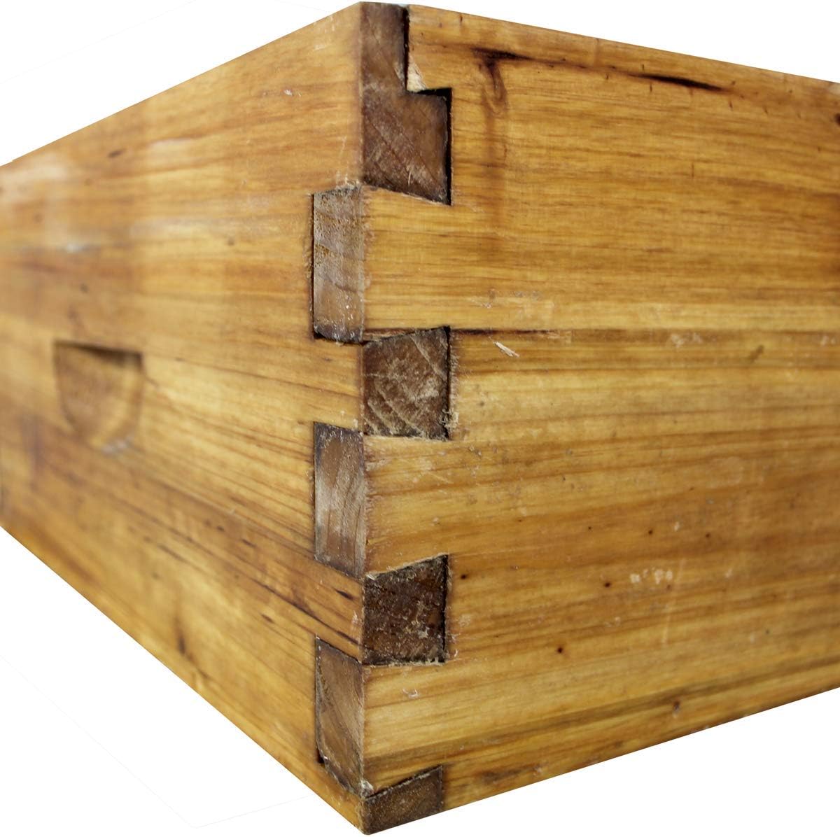 8 Frame Hoover Hives Wax-Coated Medium Super