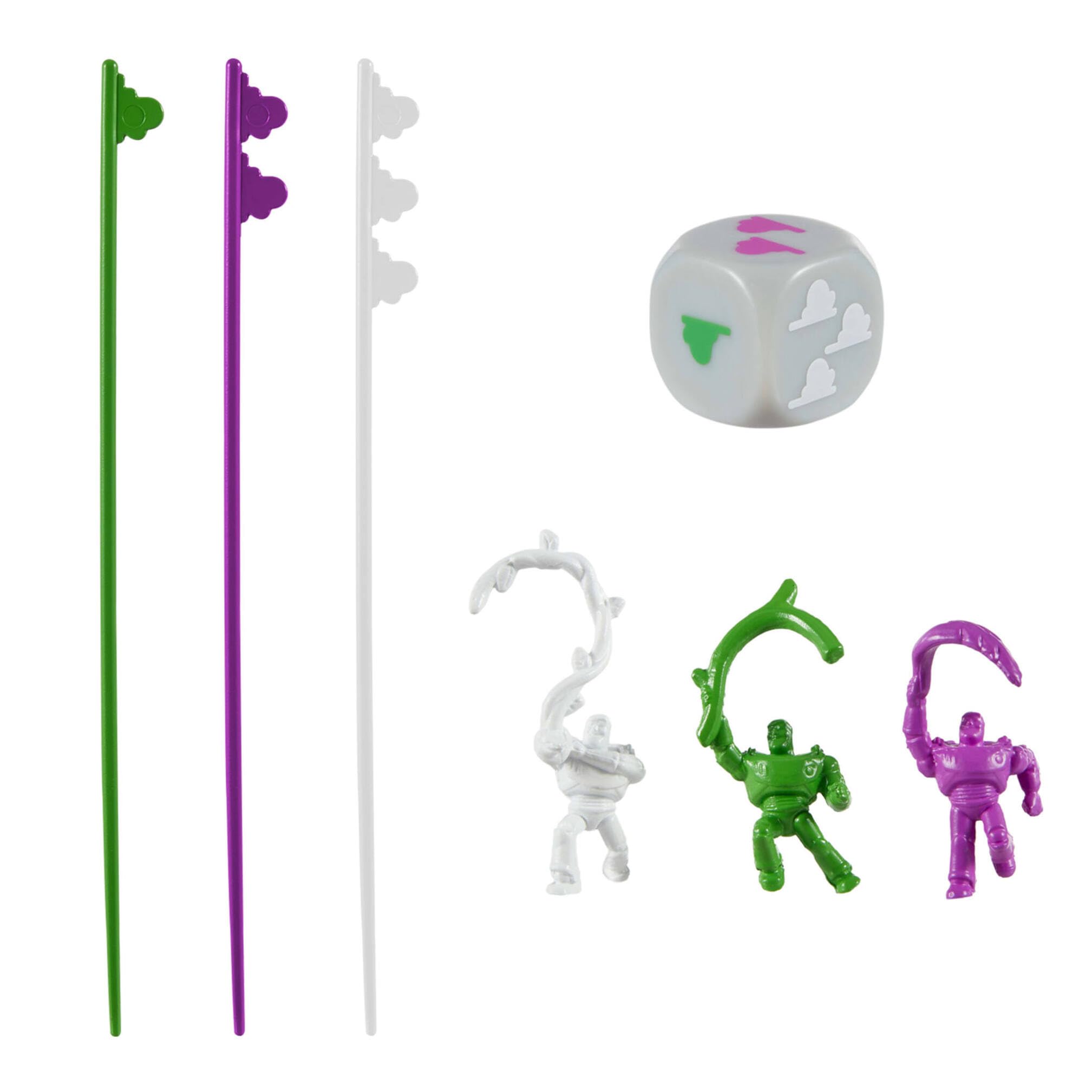 Mattel Games Monos Locos Disney y Pixar Toy Story 5 | Juego Buzz Lightyears para niños y familias, de 2 a 4 jugadores, 5+ años, JLW88
