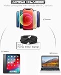 USB C à USB C Câble 15FT, 100W Chargement rapide USB Câble de chargeur C, cordon de charge rapide de type C extra long, USBC Corde de chargeur compatible avec iPhone 16/15/Pro/Plus/Pro Galaxie Max/Samsung S23/LG/Switch
