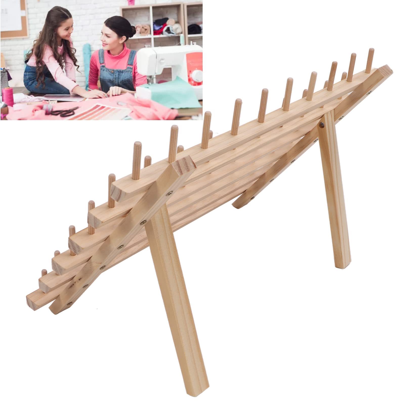 Decopatent® Staande Make-up organizer 360° draaibaar - Bamboe houten make up organizer - Luxe Cosmetica organiser houder - Toren - Decopatent