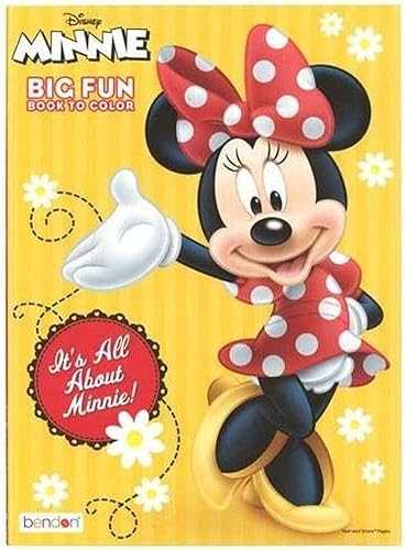 Minnie Mouse 96PG libro para colorear