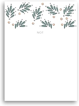 Difference Introduction 3-Piece Desktop Flower Pattern Note Paper Set