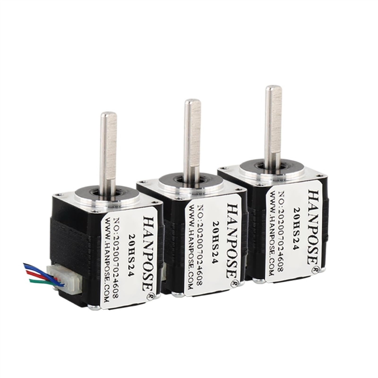 Moteur pas à pas Nema8 20HS24 12mNm micromoteur 24mm 0,8A