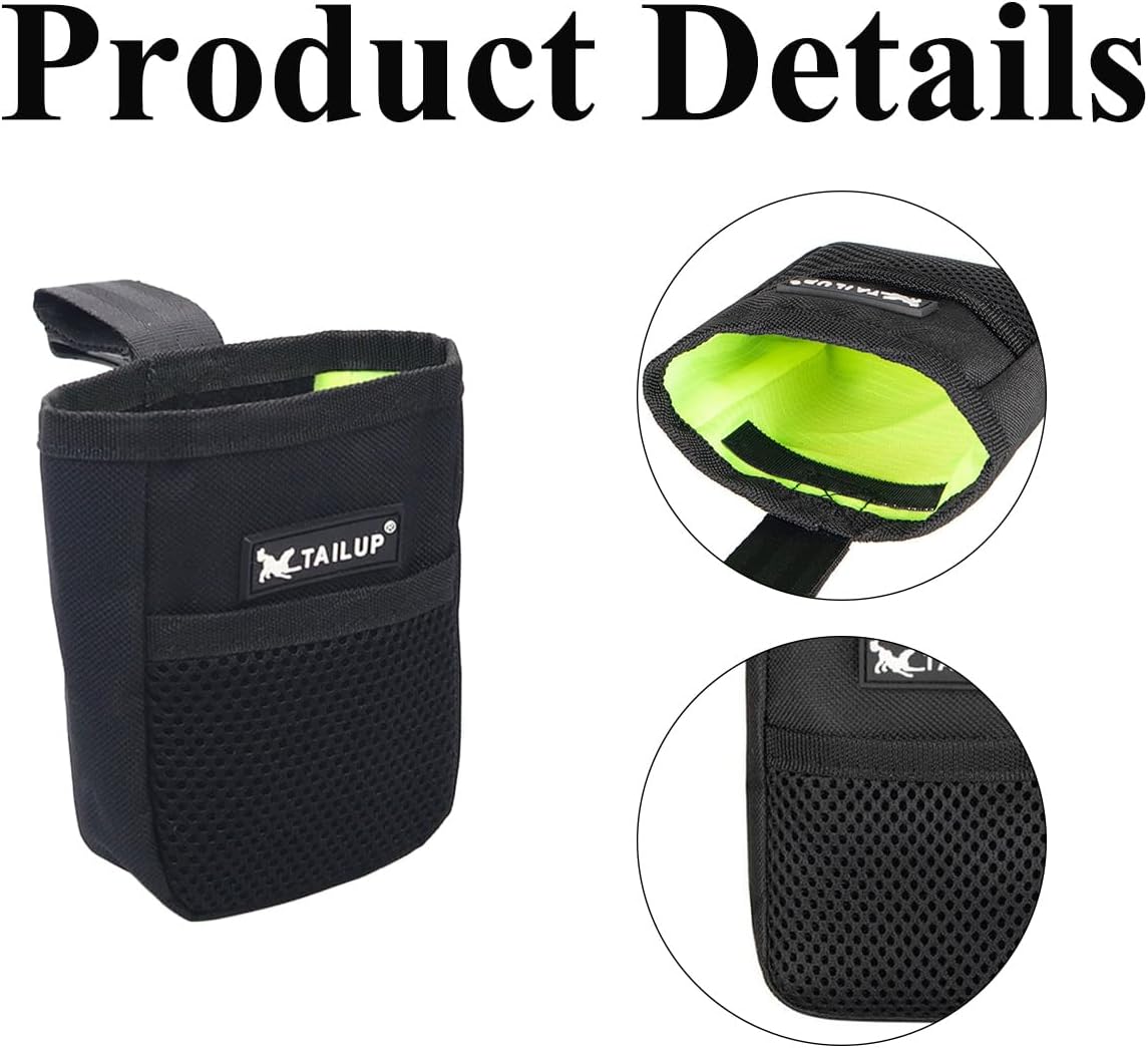 klahh Small Dog Treat Bags dog treat bag Dog Treat Pouch Bag with Clip Oxford Cloth Dog Treat Bags Treat Pouch for Dog Training Walking and Travelling 4 61USW 6MhiL. AC SL1200