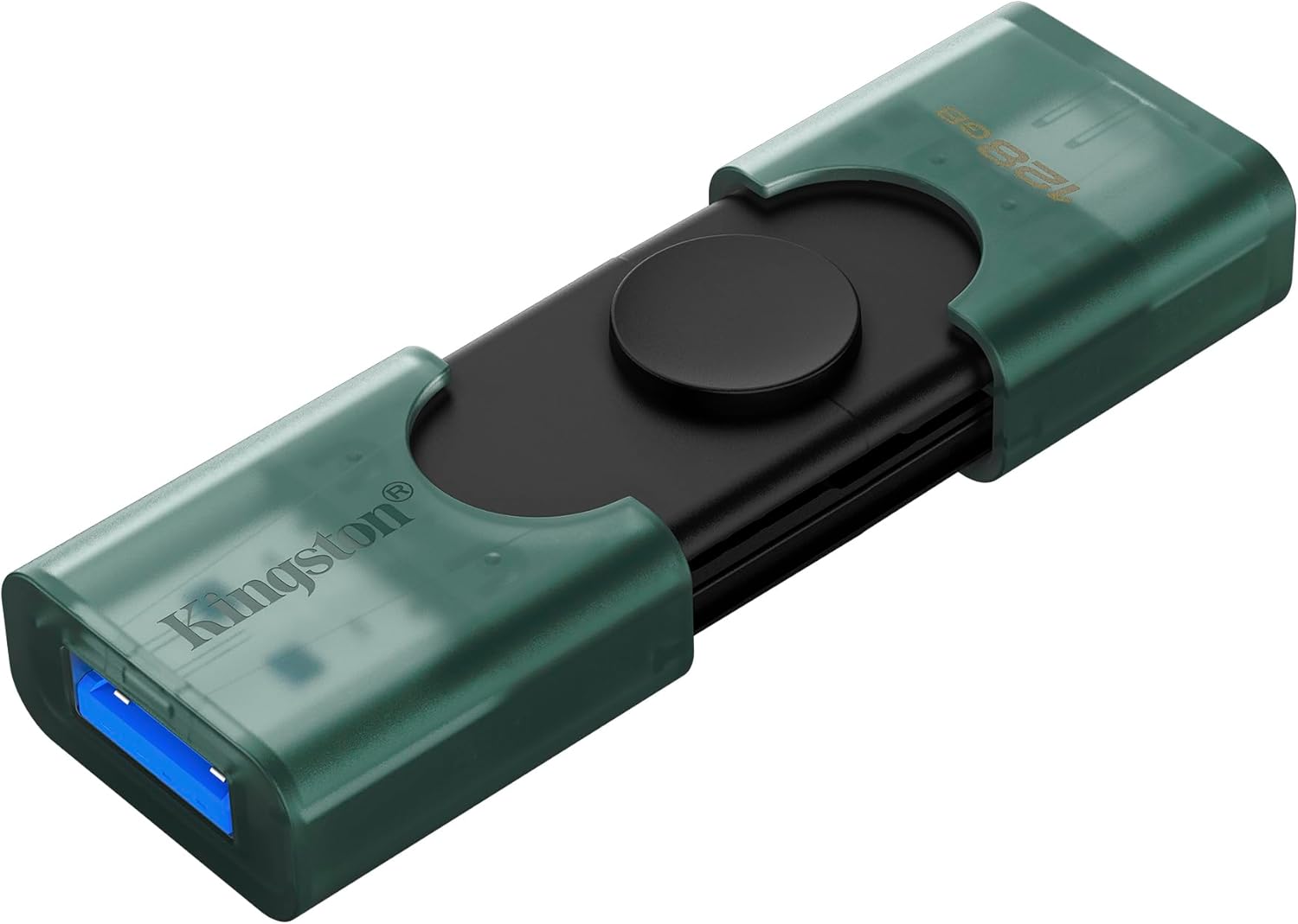 Kingston DataTraveler Duo 128GB USB 3.2 Gen 1 Flash Drive with Type A and Type C Connectors
