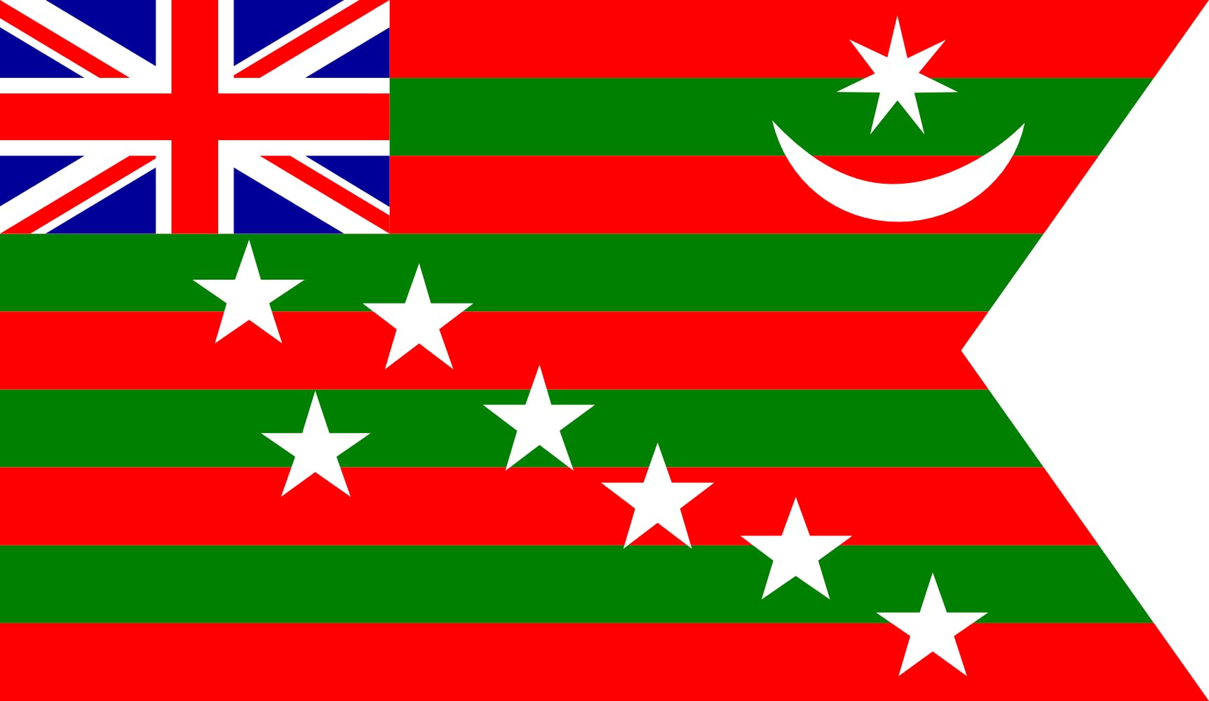 Drapeau Indian Home Rule XL, cadeau idéal pour passionné d'histoire et de politique