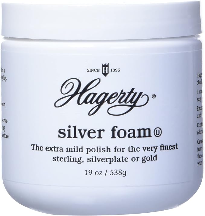 Extra Mild Silver Polish Hagerty Silver Foam