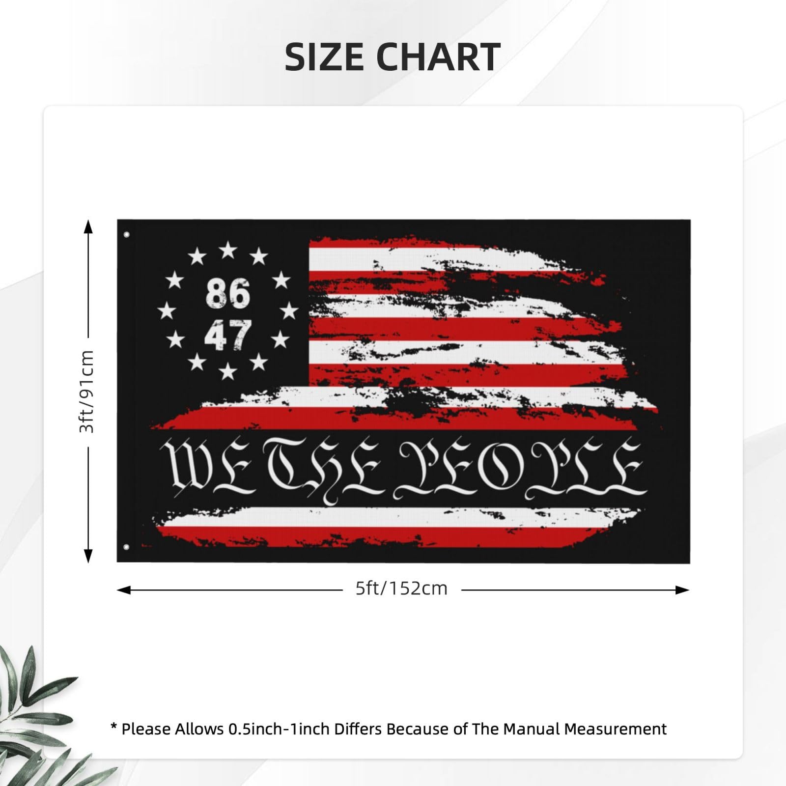 Amazon.com : 8647 Flag Anti 4547 Resist Impeach Flags 3x5 Ft