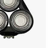 Razor Blade Washable Replacement Shaver Head，Compatible For Philips，S5000 S5370 S5571 S5420 S5140 S5078 S5077 S5050 S5082 S5380 S5400(Black)