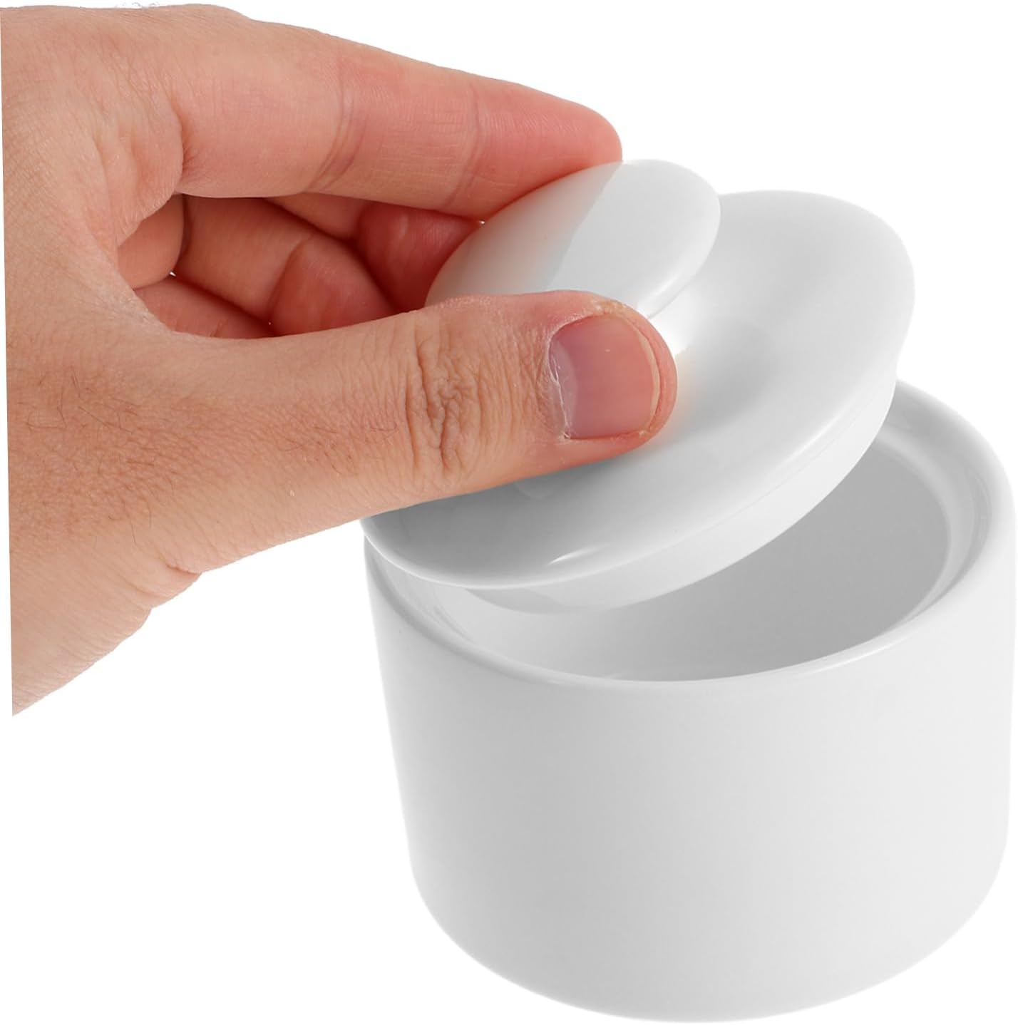 Ceramic Coffee Sugar Jar with Lid 170ml for Kitchen Storage image 3