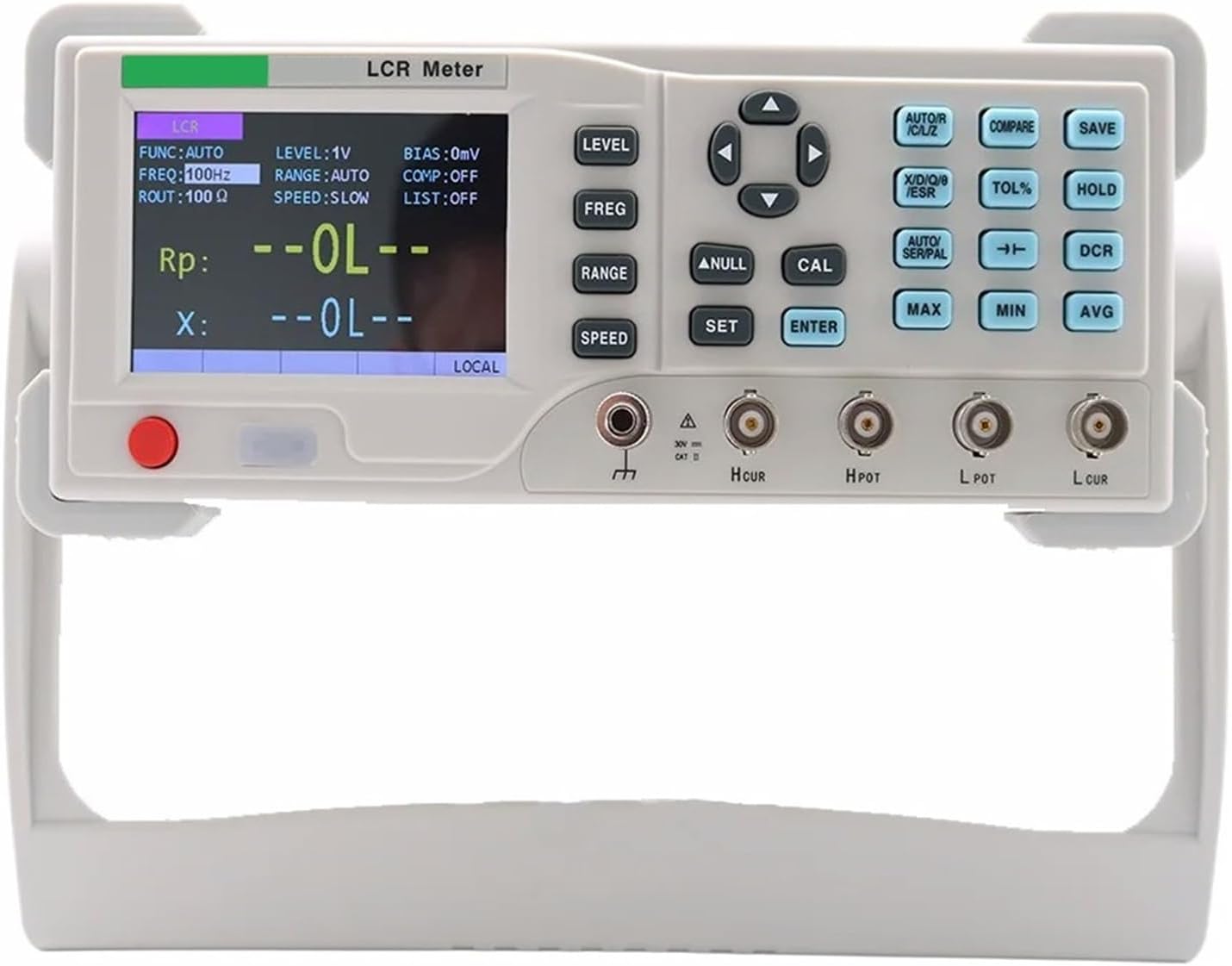 Tester Desktop Electric Bridge ET4401/2/10 Resistance Impedance Capacitance Inductance Measure Instrument Digital LCR Meter(ET4401)