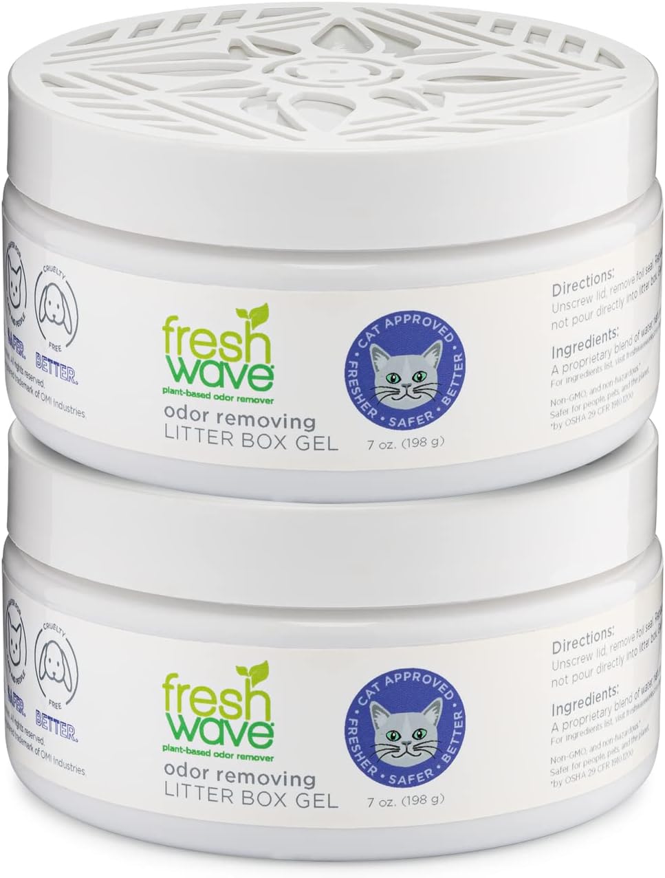 Fresh Wave Vacuum Odor Eliminating Beads & 8 oz Orange Pet Spray Health & Household