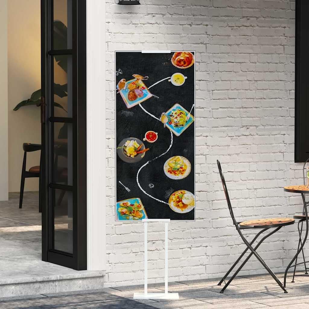 Generico Espositori per Fiere 2 PCS Bianco 30 x 24 x 208 cm Ferro,Commercio e Industria,pubblicità e Marketing,Pannelli espositivi per fiere-3407635