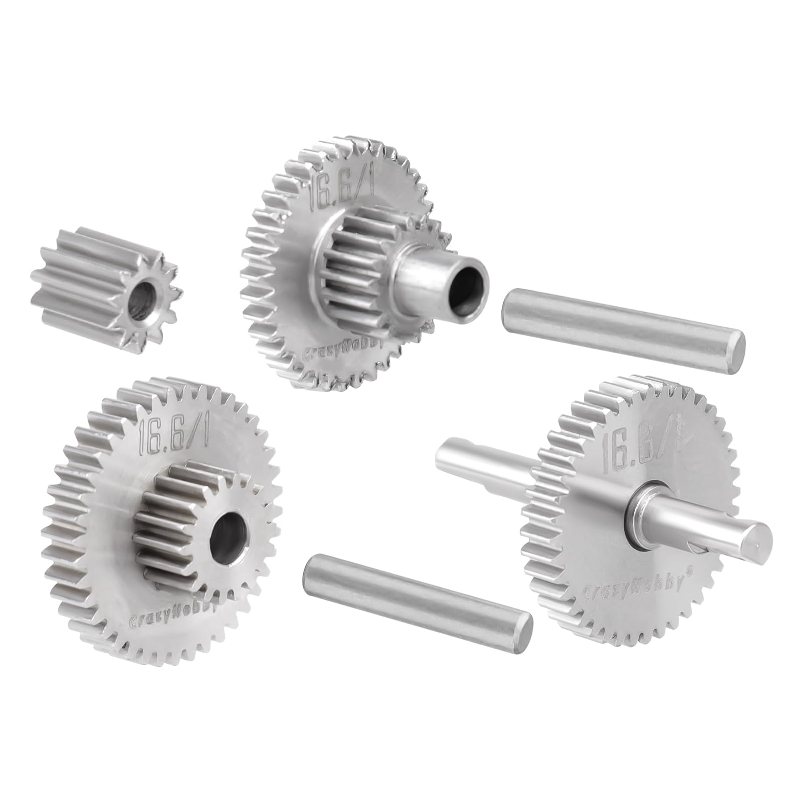 Amazon.com: CrazyHobby Transmission Gear Set Stainless Steel High