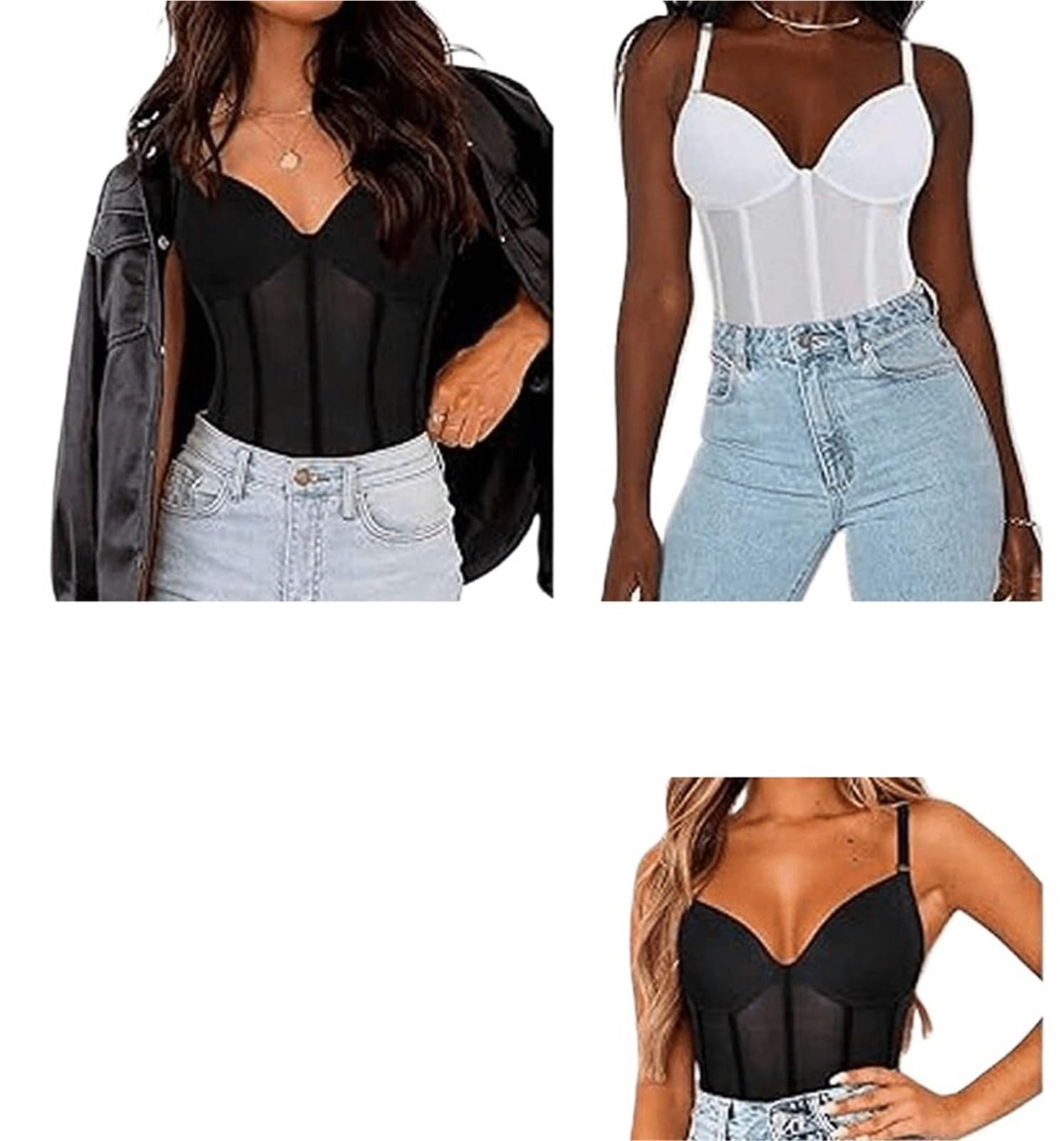 Shapewear Donna Intimo Body Shapewear Guaine Corsetto Abito da Donna Guaina Modellante Completa