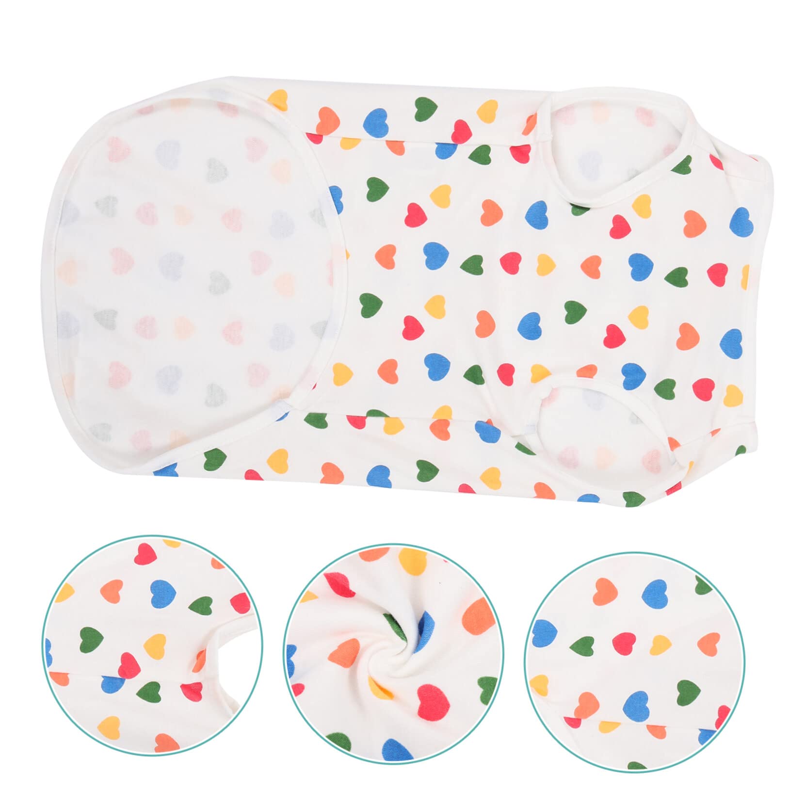 Mipcase 5 Pezzi Di Abbigliamento Alla Moda Per Animali Domestici Maglietta Per Cani E Gatti in Cotone Facile Da Indossare