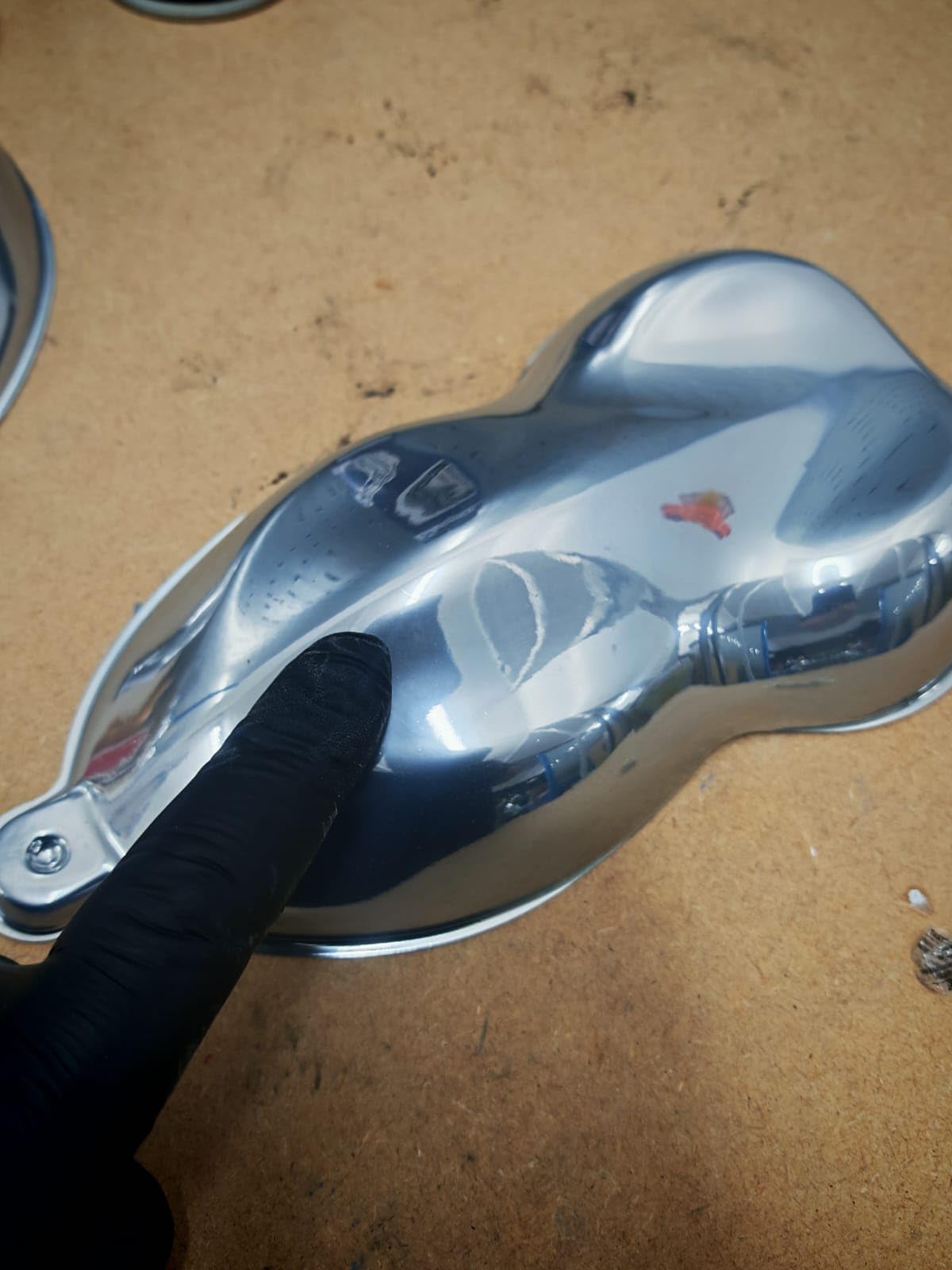 CustomCar Pintura Cromada Nex Chrome, Efecto Espejo Monocapa, Aerosol 400 ml, para Ópticas faros y Superficies Múltiples