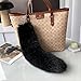 Therian Fox Tail Keychain Set, 3Pcs Faux Fur Tassels Pendant, Cosplay Accessories and Keyrings (Black White Golden)