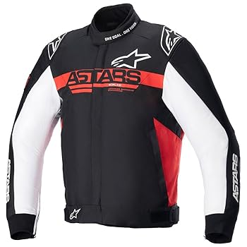 Amazon.com: Alpinestars Monza Sport Jacket S, Black/Bright Red