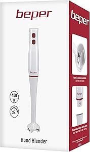 Beper Frullatore a immersione 400W: semplice, potente e facile da pulire